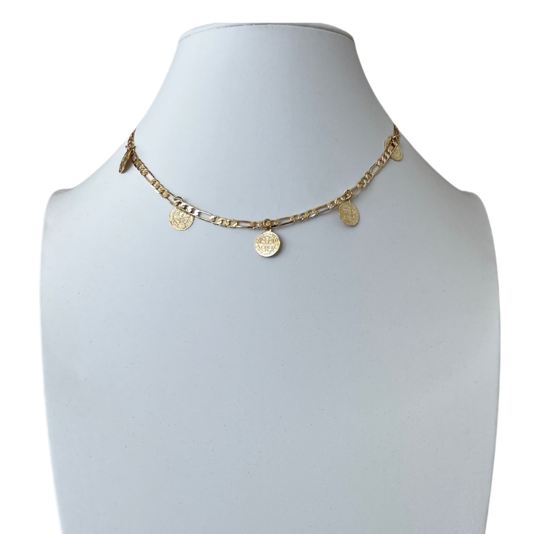 GOLD PLATED DRIP CHOKER