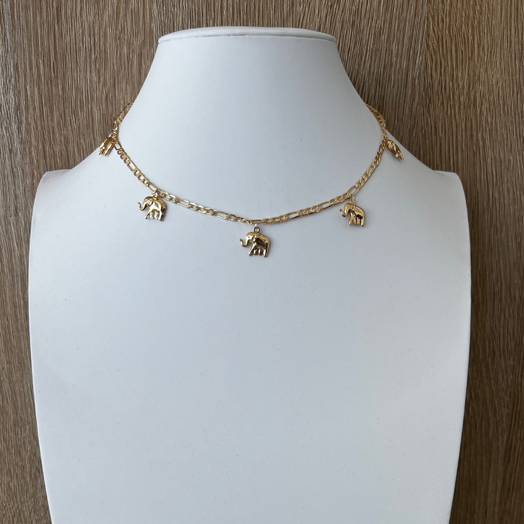 GOLD PLATED DRIP CHOKER